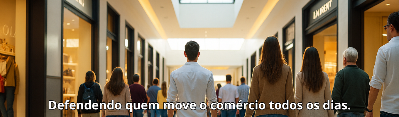 Defendendo quem move o comércio todos os dias.